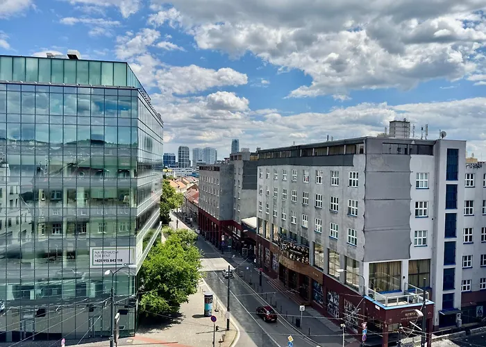 Meridian - Stylish Brand New In The Center & Free Garage Parking דירה ברטיסלאבה